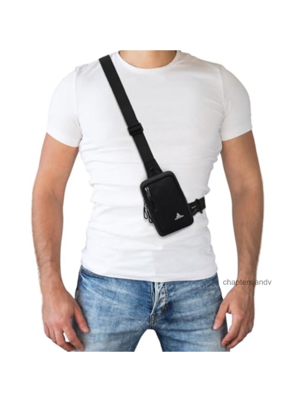Nylon Mini Sling Crossbody Shoulder Bag Water Resistant